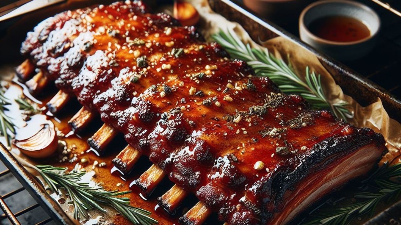 Oven Baked Pork Ribs