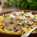 Mushroom Stroganoff