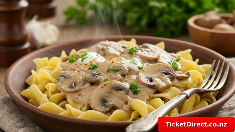 Mushroom Stroganoff