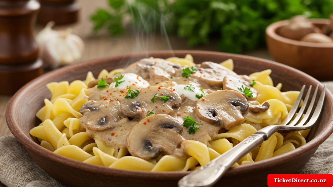 Mushroom Stroganoff