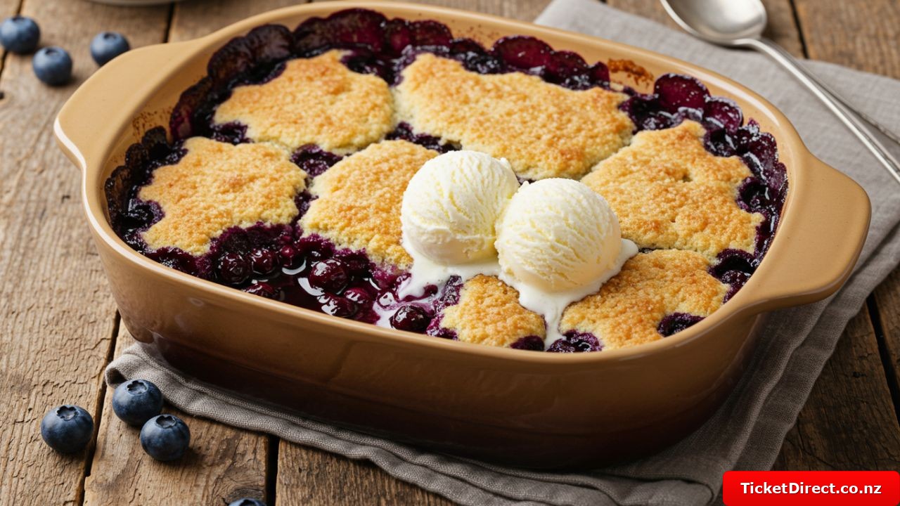 Blueberry Cobbler