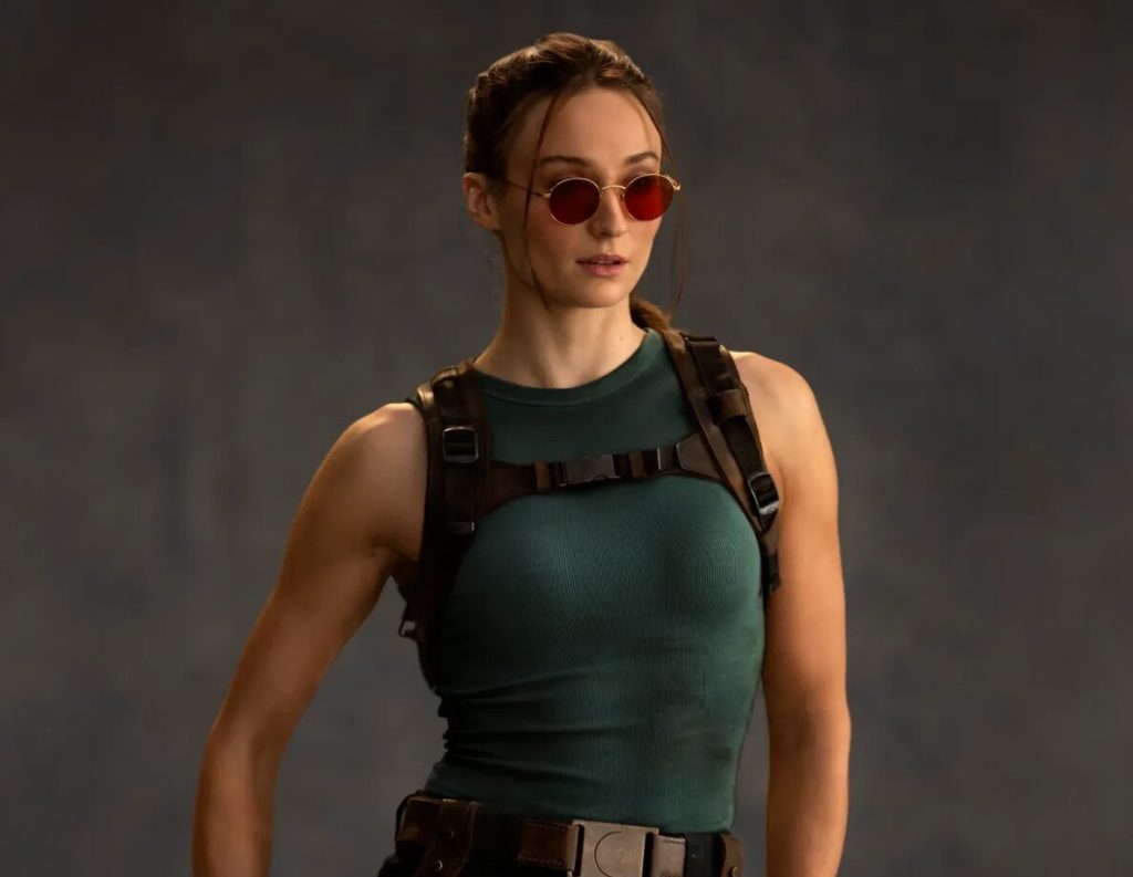 Sophie Turner becomes Lara Croft in first look at Prime video's 'Tomb ...
