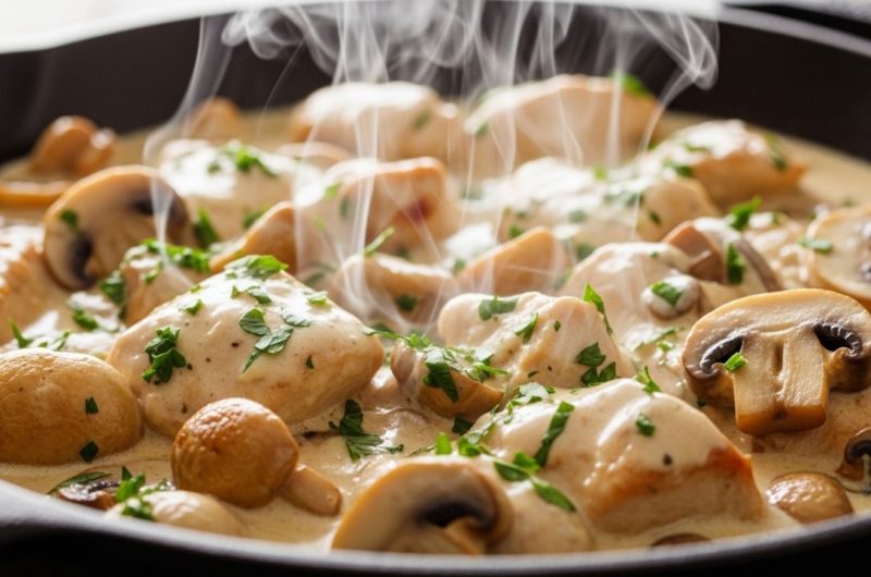 Chicken Stroganoff