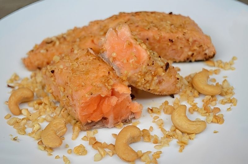 Cashew Crusted Salmon