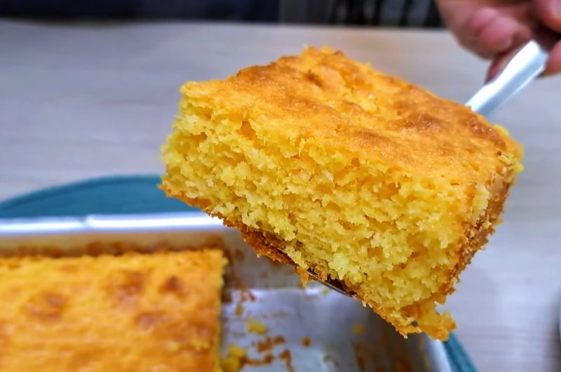 Corn and Coconut Cake