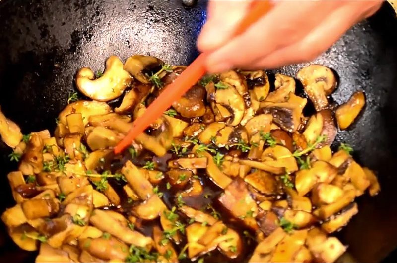 Teriyaki Mushrooms