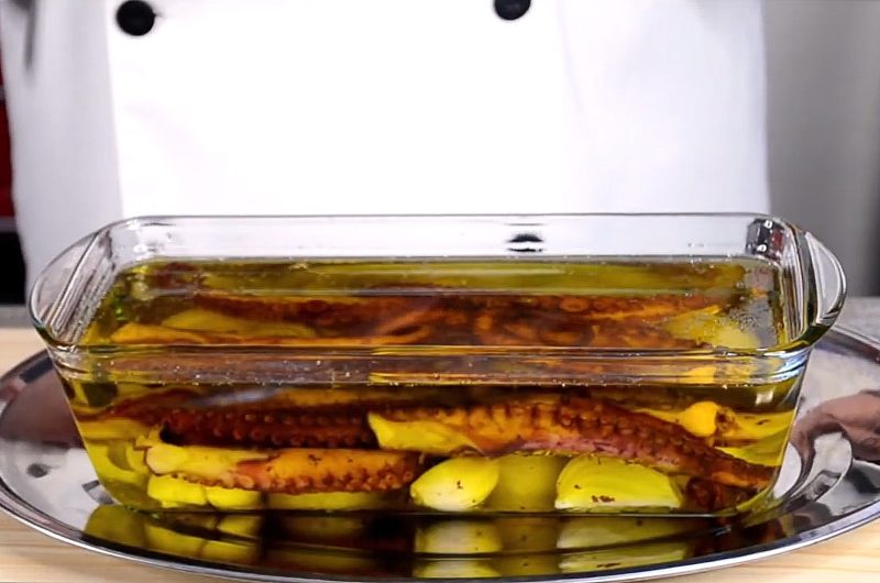 Octopus Confit