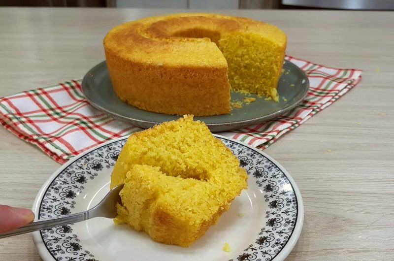 Orange Cornmeal Cake
