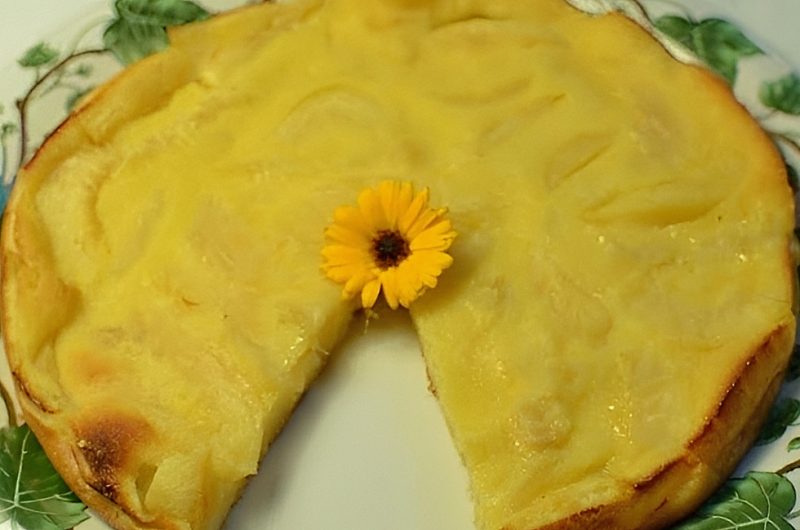 Peach Clafoutis
