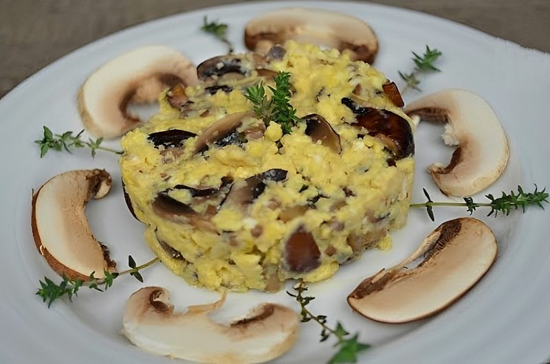 Scrambled Eggs With Mushrooms