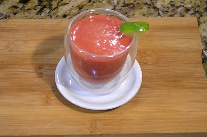 Watermelon and Strawberry Juice