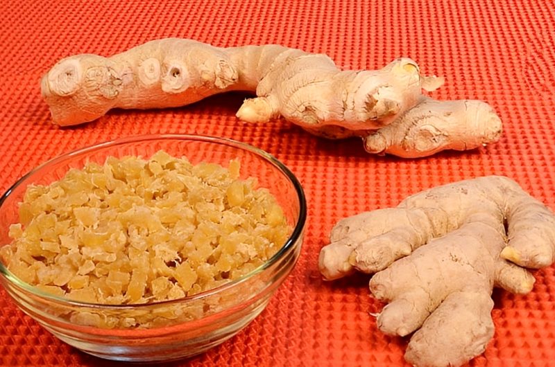 Candied Ginger Crystals