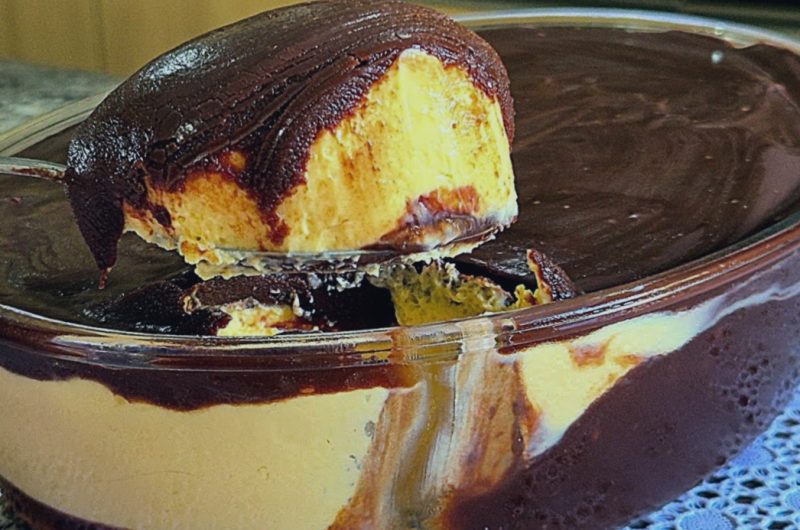 Creamy Passion Fruit and Chocolate Dessert