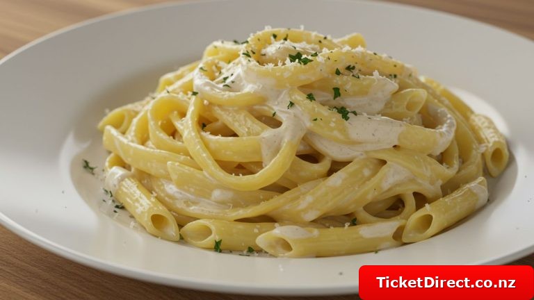 white sauce pasta