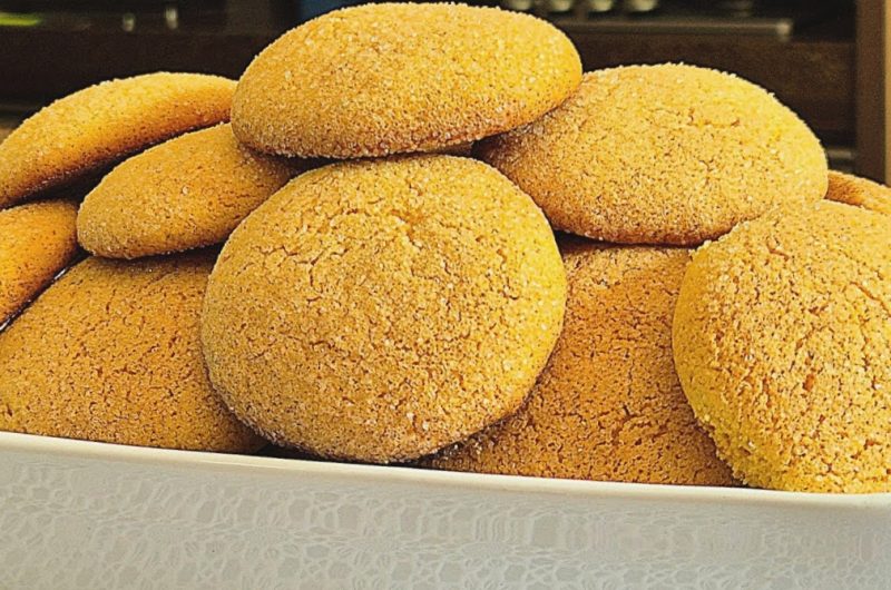 Homemade Cornmeal Cookies