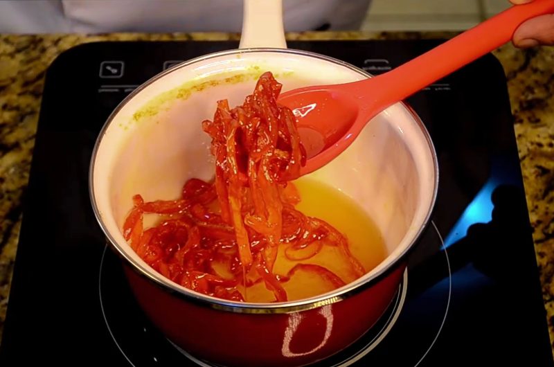 Sweet and Sour Bell Peppers